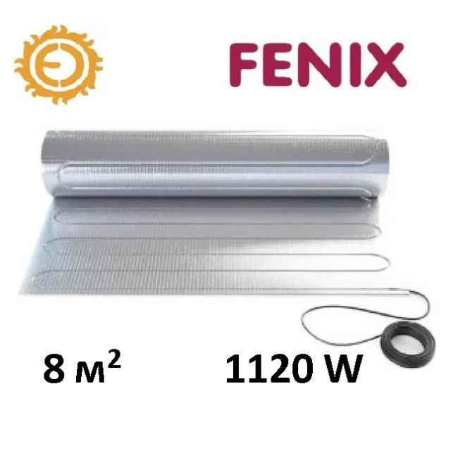 Алюминиевый мат Fenix AL MAT 140 Вт/м - 8 кв.м Алюминиевый мат Fenix AL MAT 140 Вт/м - 8 кв.м
