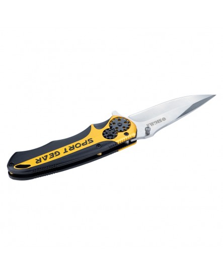 Нож раскладной 115мм (рукоятка алюминиевый сплав) SIGMA (4375751)