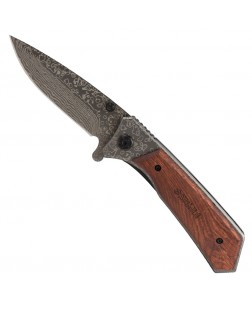 Нож раскладной 122мм (рукоятка дерево) SIGMA (4375821)