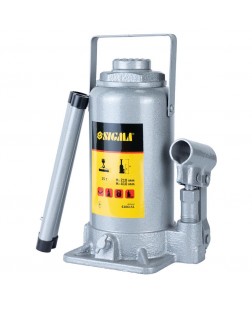 Домкрат гидравлический бутылочный 15т H 210-410мм Standard SIGMA (6106151)
