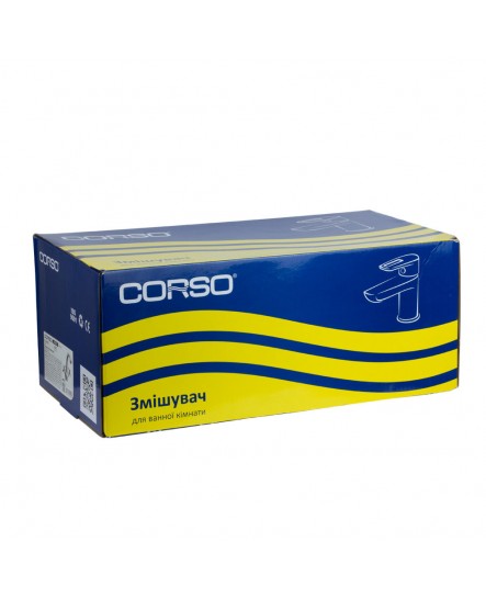Змішувач ARNO 1/2" для раковини литий на шпильці CORSO (FE-2A152C) (9679000)