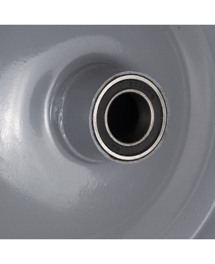 Колесо для тачки безкамерне гумове 13" (3.00-8) 325×65мм вісь Ø20мм довжина 90мм FLORA (5058574)