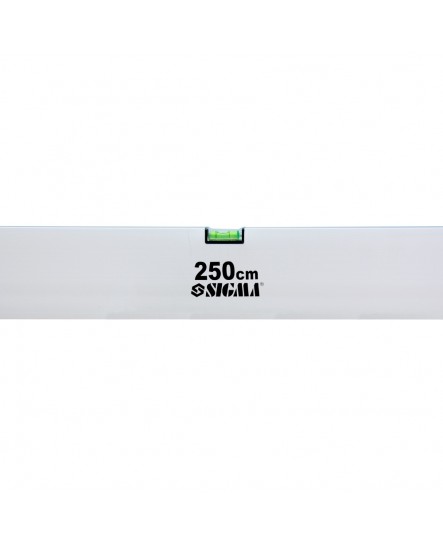Правило-рівень 2 капсули, вертикальний і горизонтальний з ручками Profi 2500мм SIGMA (3712251)