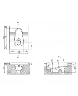 Чаша Генуя Qtap Kalao 525х470х24 White QT0823HD5LW