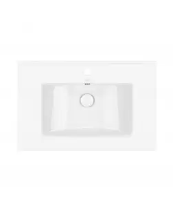 Раковина Qtap Albatross 700х460х180 White з донним клапаном QT01113070CW