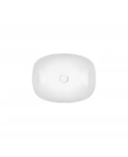 Раковина-чаша Qtap Cardinal 500х380х140 White з донним клапаном QT04117050TW