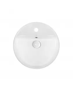 Раковина-чаша Qtap Swan 420х420х145 White з донним клапаном QT1611A051TW