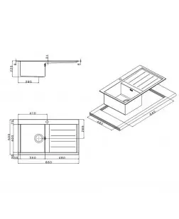 Кухонна мийка Apell Amalthea SQ861IRSC Satin