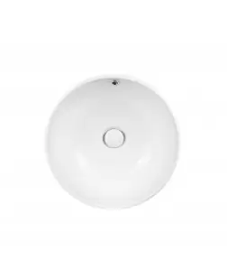 Раковина-чаша Qtap Amazon 430х430х160 White з донним клапаном QT02117043NW