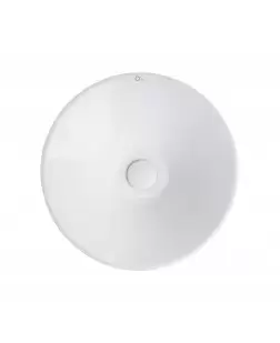 Раковина-чаша Qtap Amazon 425х425х155 White з донним клапаном QT0211K70W