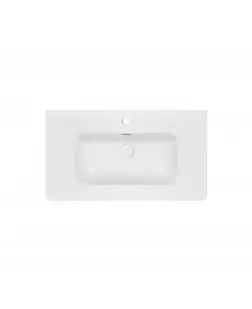 Раковина Qtap Albatross 9H 800х460х180 White з донним клапаном QT01119080HW