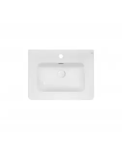 Раковина Qtap Albatross 9H 600х460х180 White з донним клапаном QT01119060HW