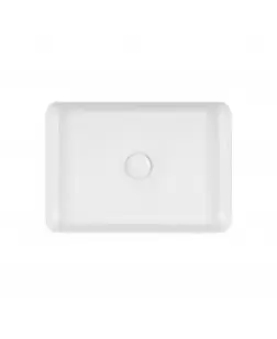 Раковина-чаша Qtap Tern 500х350х145 White з донним клапаном QT1711A055W