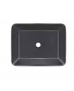 Раковина-чаша Qtap Tern 475х370х140 Matt black QT172074MBMBN