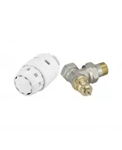 Кран термостатичний Danfoss RAS-C2 1/2" для радіатора кутовий (013G5143)