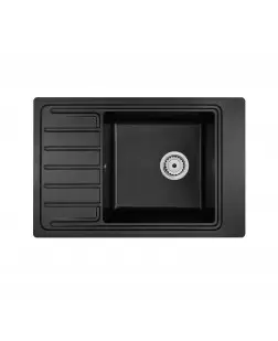 Кухонна мийка Qtap CS 7751 Black (QTCS7751BLA)