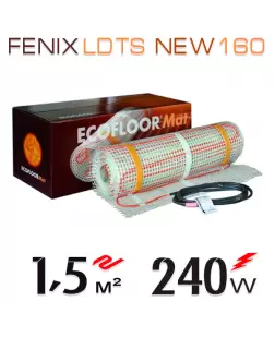 Нагрівальний мат Fenix LDTS metric 160 - 1,5 кв.м